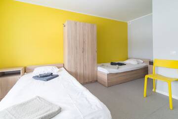 Фото номера Двухместный номер с 2 отдельными кроватями Хостелы Järve Top Hostel г. Кохтла-Ярве 7